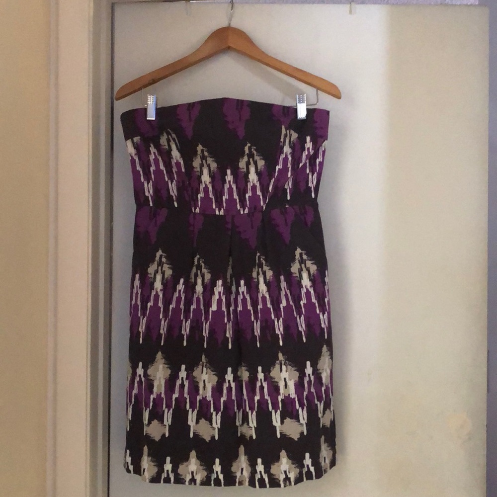 Banana Republic strapless mini dress